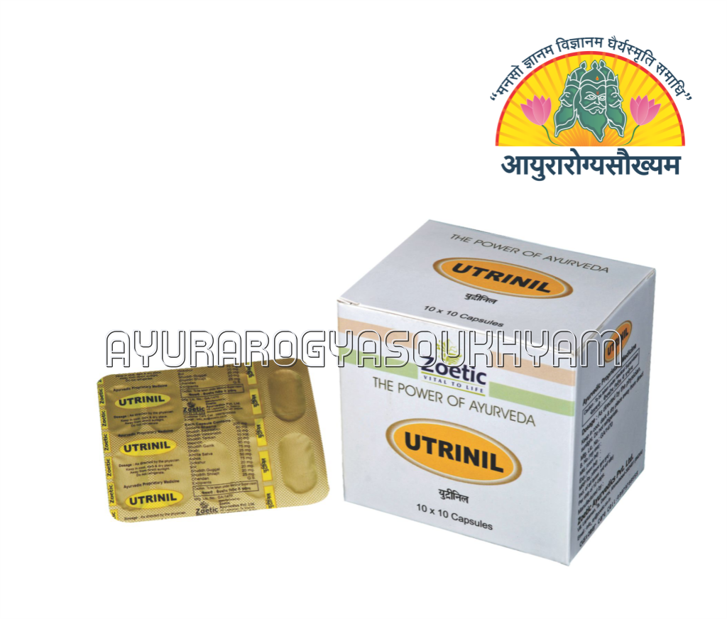UTRINIL CAPSULES Zoetic Ayurvedics Ltd