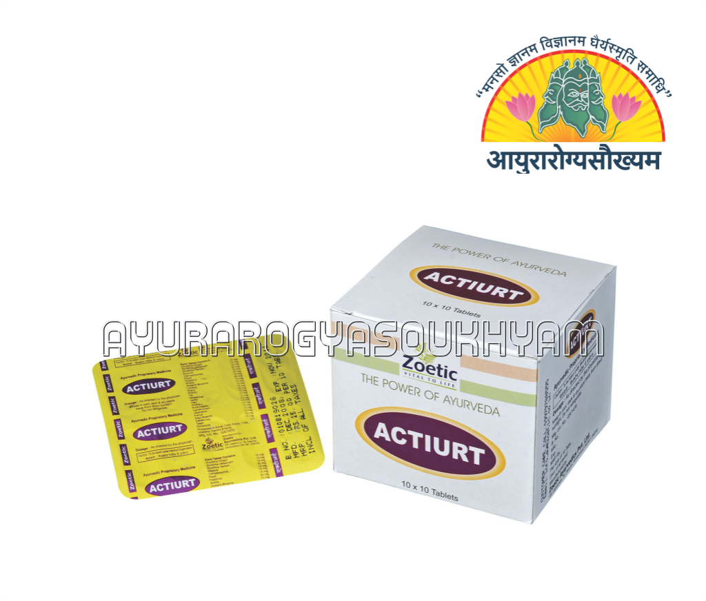 ACTIURT TABLET, Zoetic Ayurvedic Pvt. Ltd.