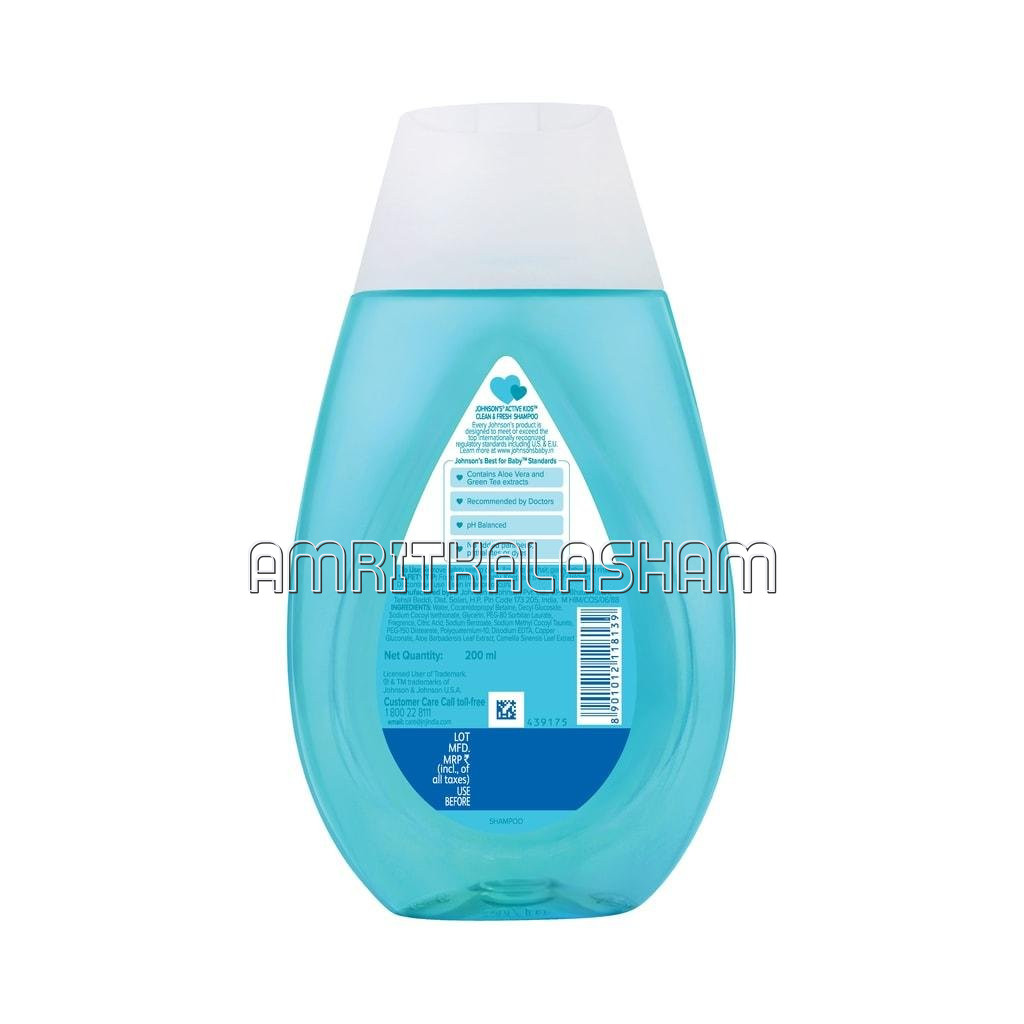Johnson’S Active Kids Clean and Fresh Shampoo