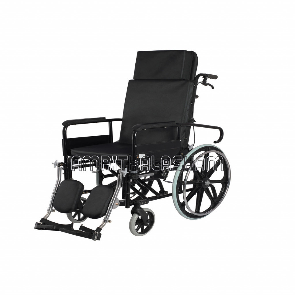 Imperio Reclining Wheelchair With Elevated Footrest