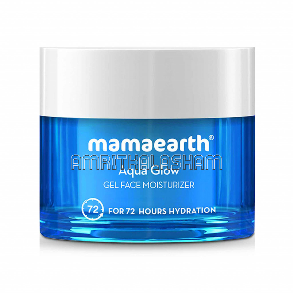Aqua Glow Gel Face Moisturizer With Himalayan Thermal Water And Hyaluronic Acid For 72 Hours Hydration – 100Ml