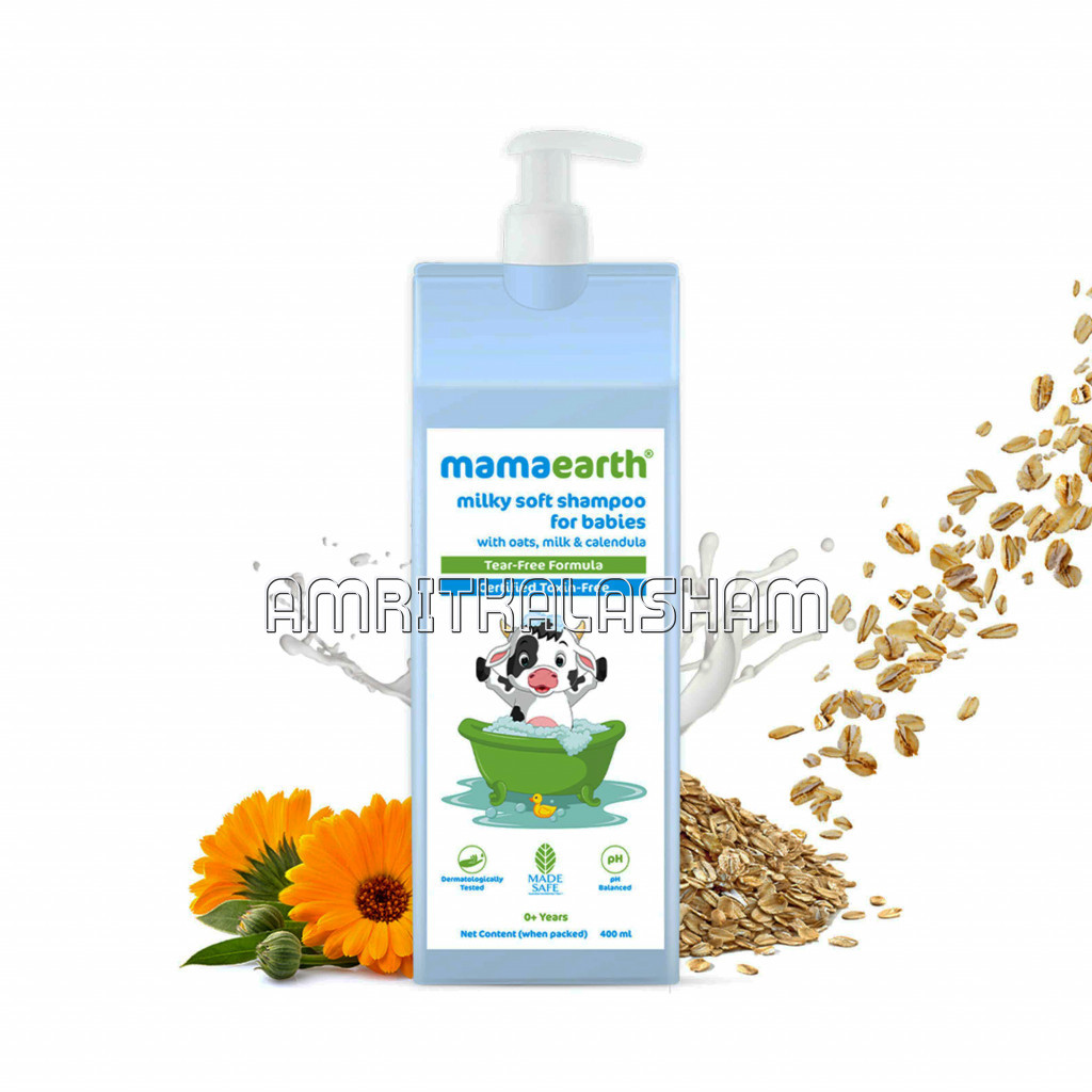 Milky Soft Shampoo With Oats, Milk And Calendula For Babies – 400 Ml