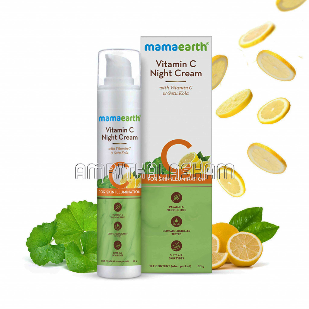 Vitamin C Night Cream For Women With Vitamin C And Gotu Kola For Skin Illumination – 50Gm