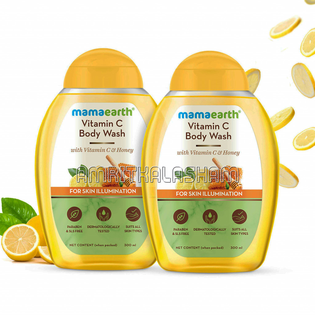 Vitamin C Body Wash With Vitamin C And Honey For Skin Illumination   Pack Of 2