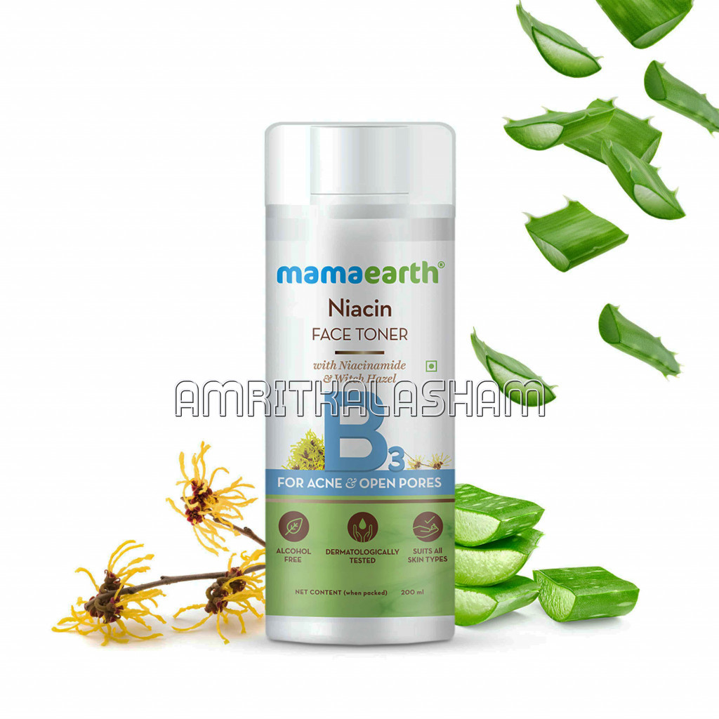 Niacin Face Toner With Niacinamide And Witch Hazel For Acne And Open Pores   200 Ml