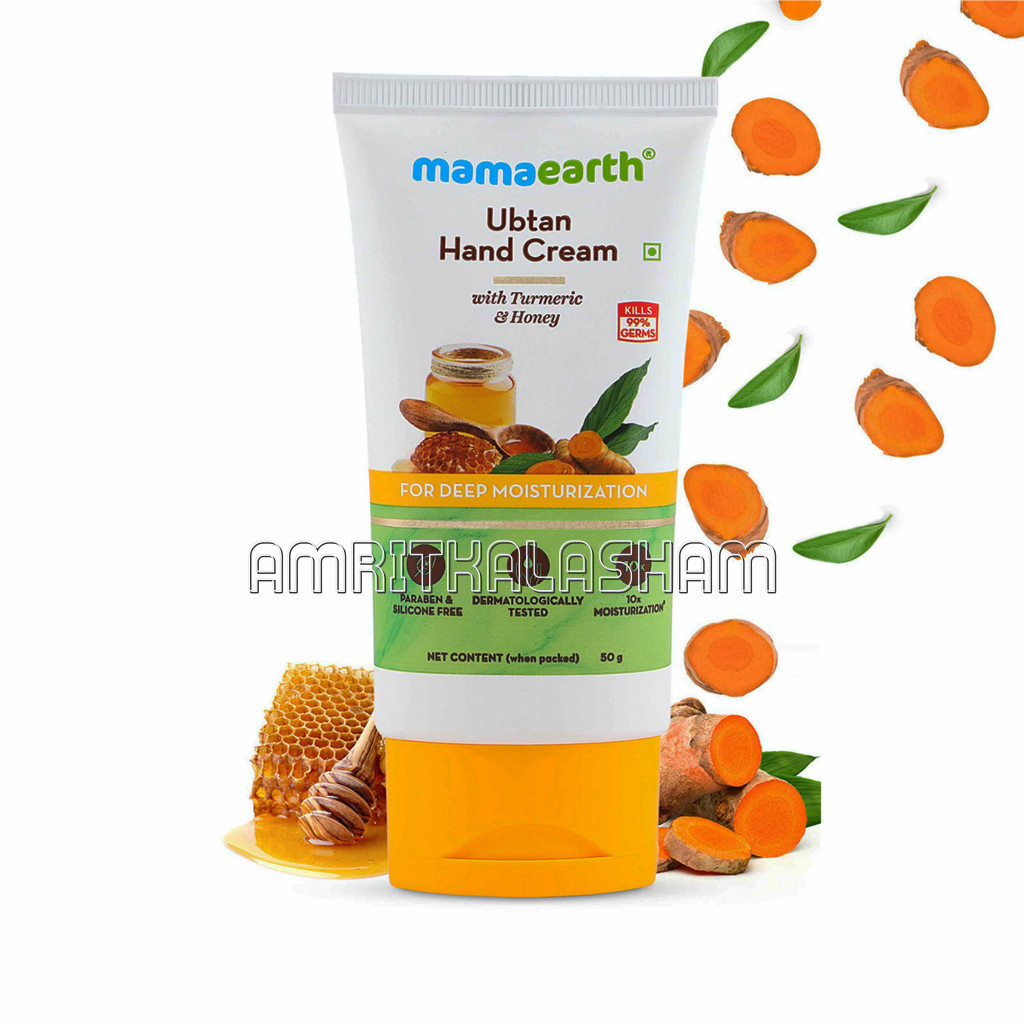 Ubtan Hand Cream With Turmeric And Honey For Deep Moisturization – 50Gm
