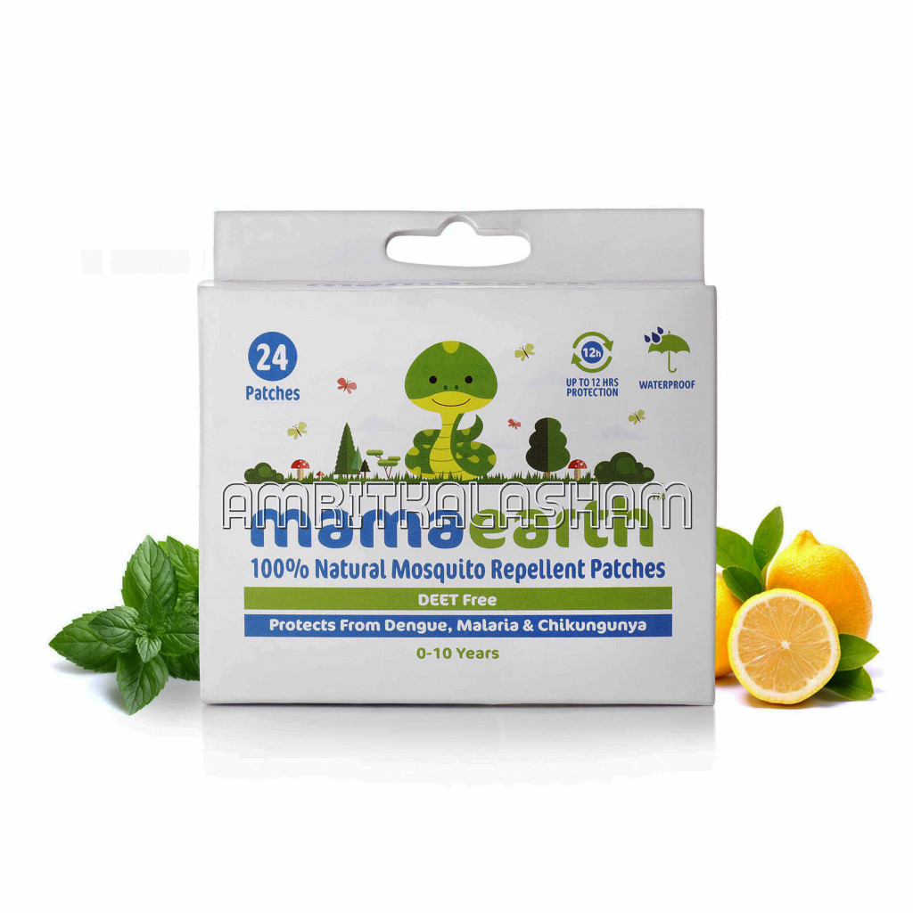 NaNaturalMosquito Repellent Patches, 24Pcs
