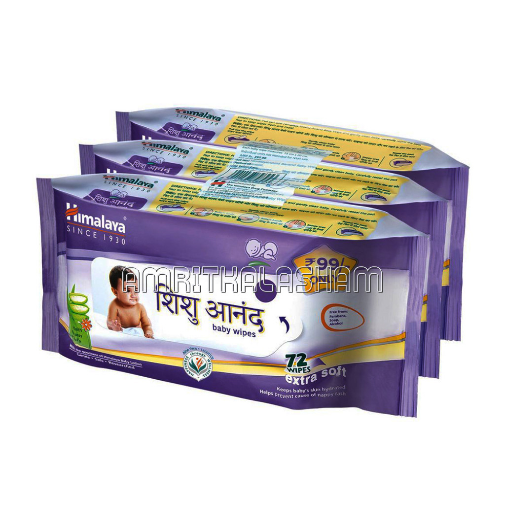 Shishu And Baby Wipes 3Nx72