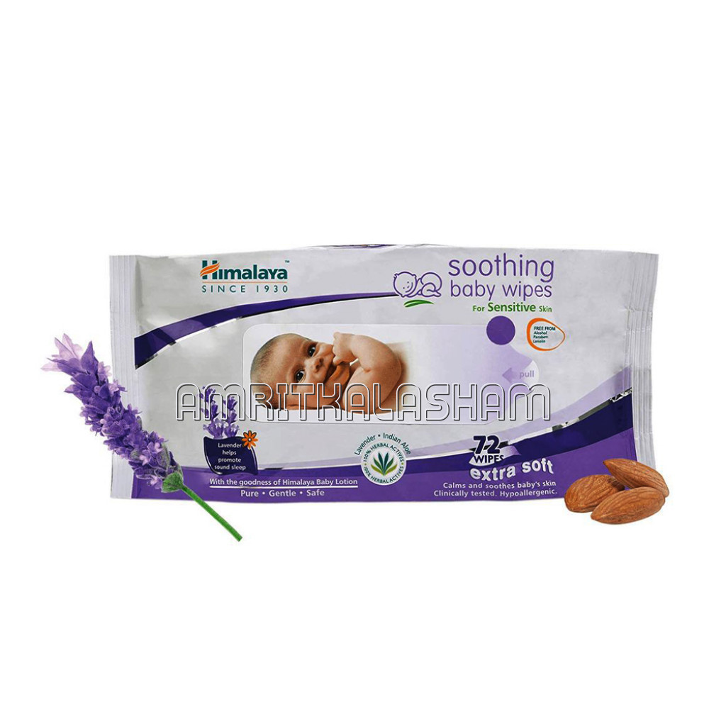 Soothing Baby Wipes 72