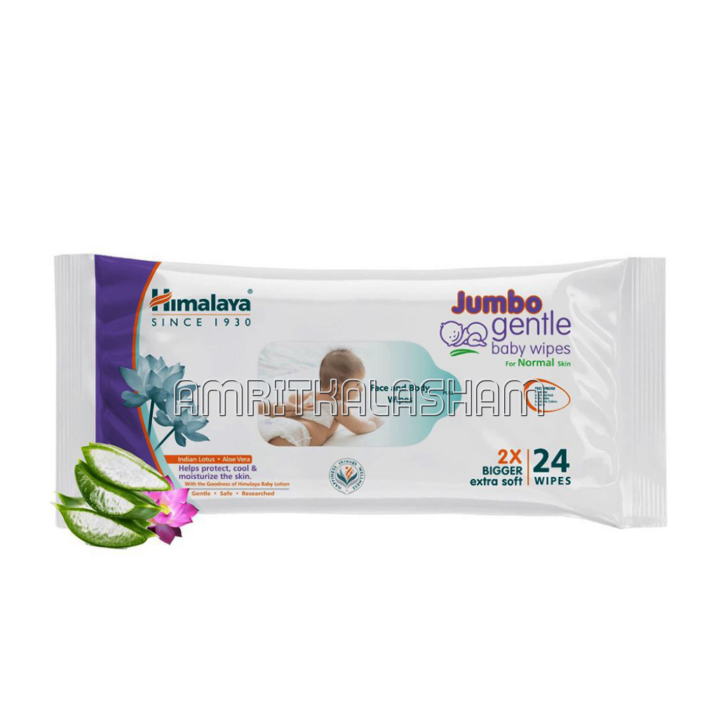 Jumbo Gentle Baby Wipes 24