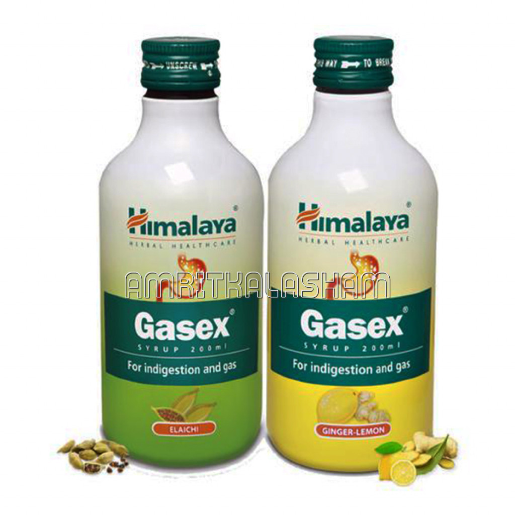 Gasex Syrup (Elaichi Flavour 200Ml)