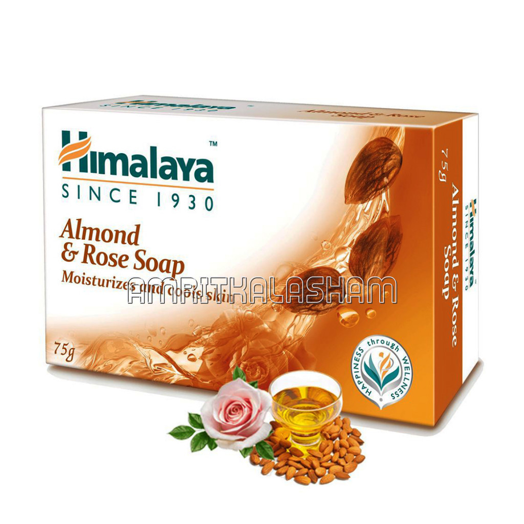 Almond and Rose Soap 75Gm