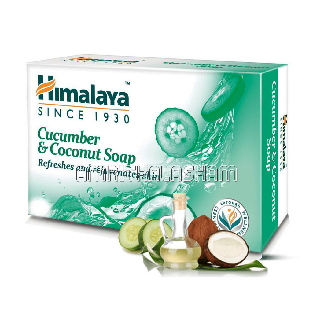 Cucumber and Coconut Soap 125Gm