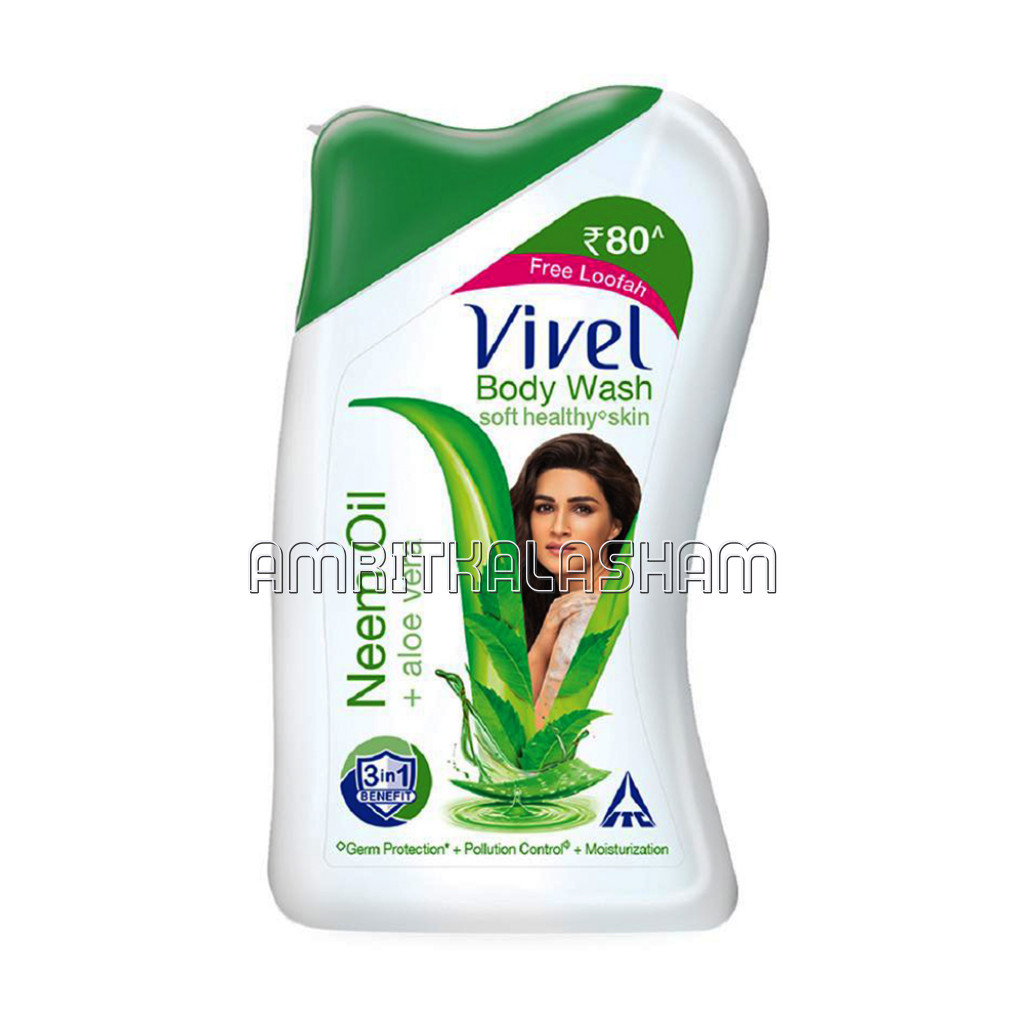 Vivel Neem Oil and Aloe Vera Body Wash 200 Ml