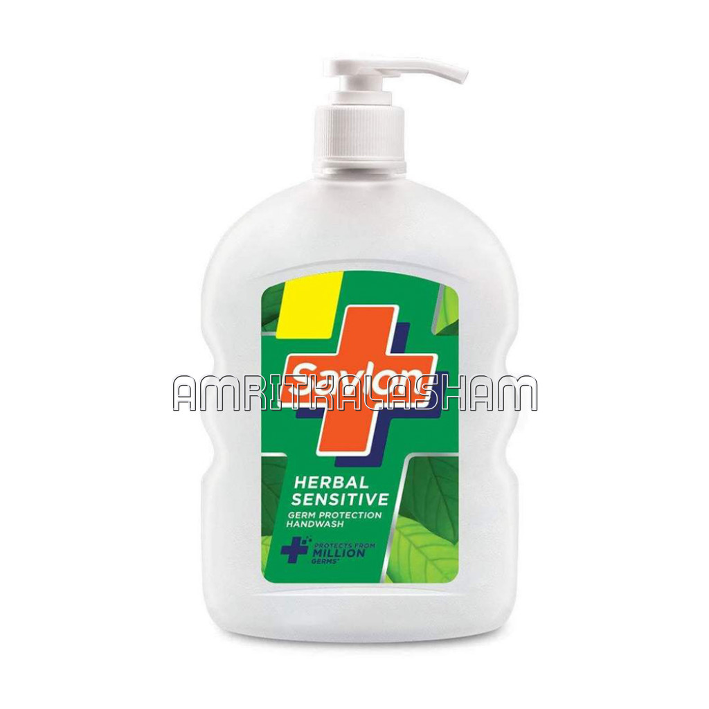 Savlon Herbal Sensitive Ph Balanced Liquid Handwash, 500Ml