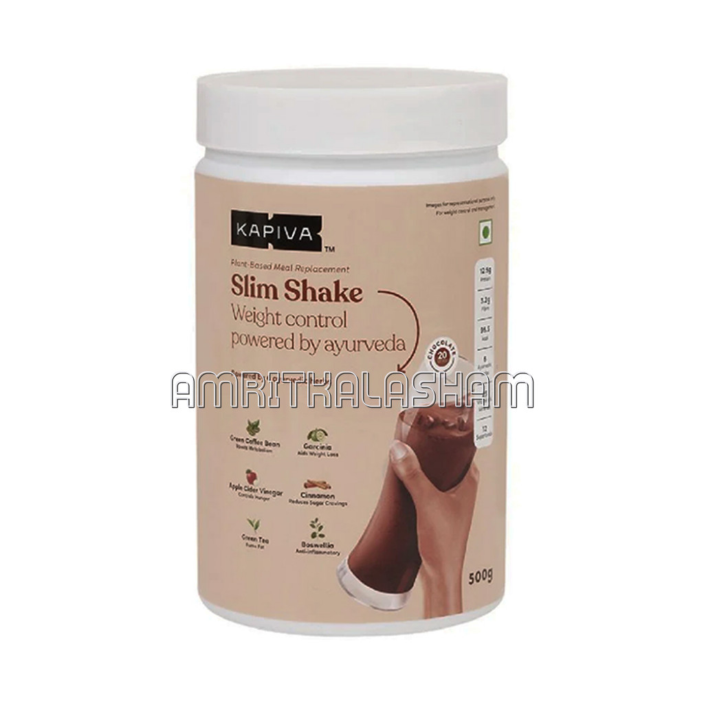 Kapiva Meal Replacement Slim Shake Chocolate 500G