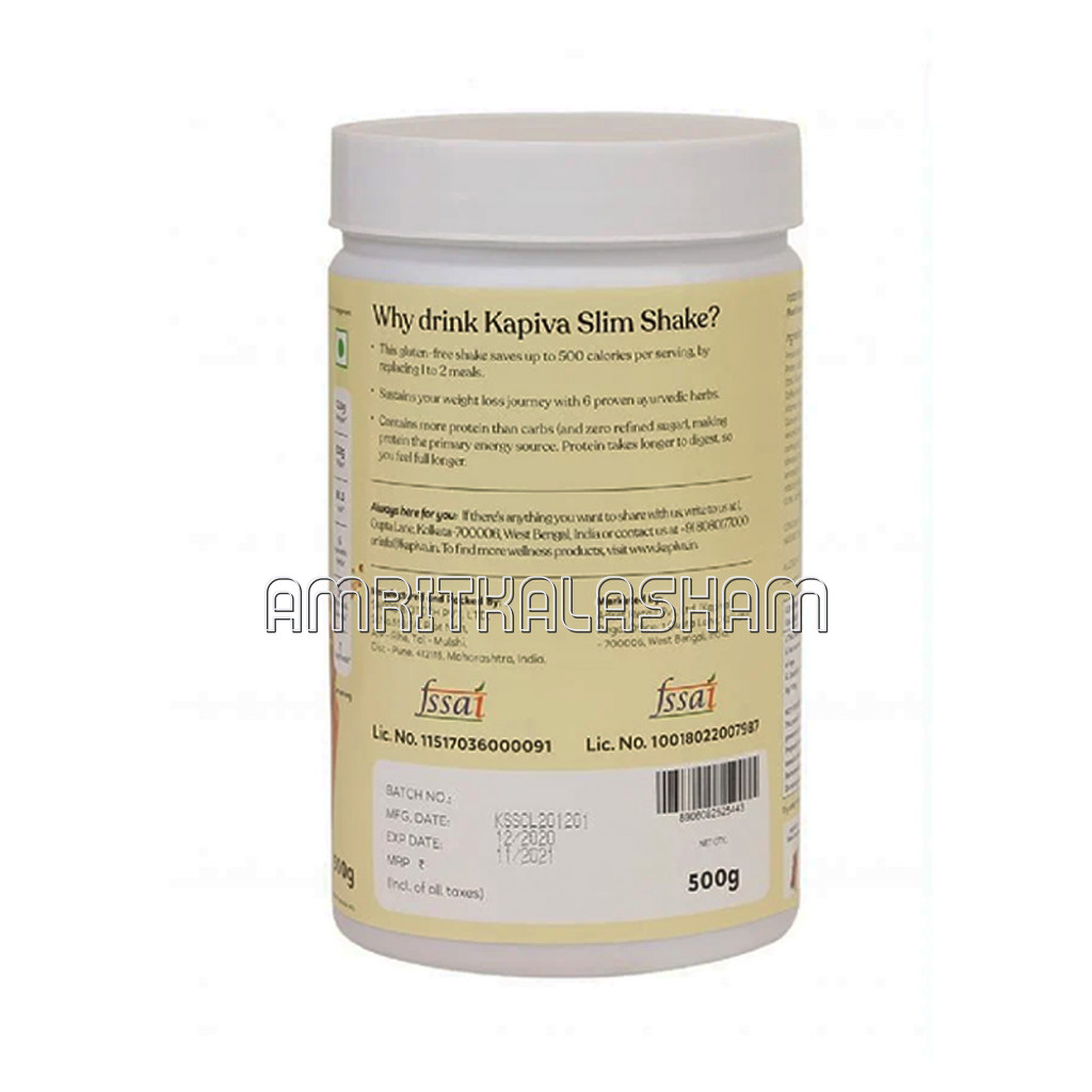 Kapiva Meal Replacement Slim Shake Coffee 500G