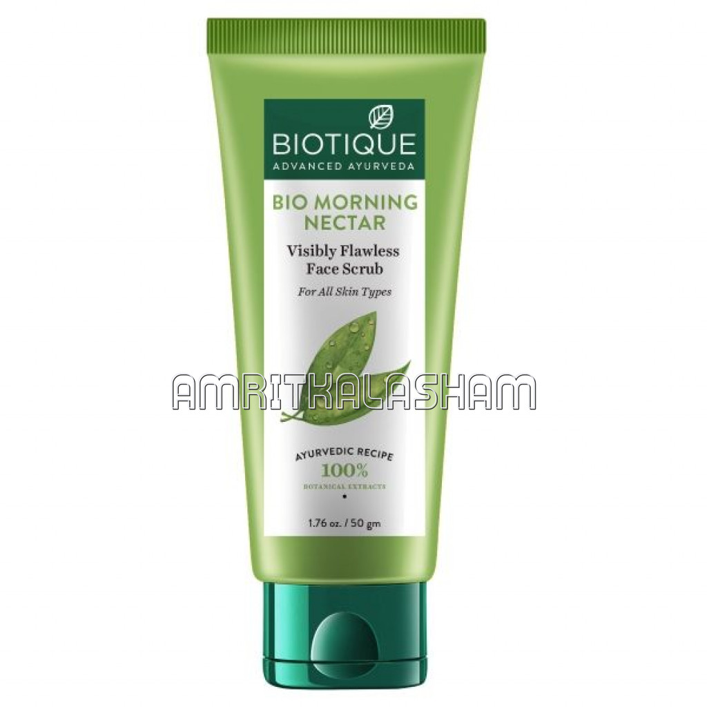 Bio Morning Nectar Visibly Flawless Face Scrub 50 Gm