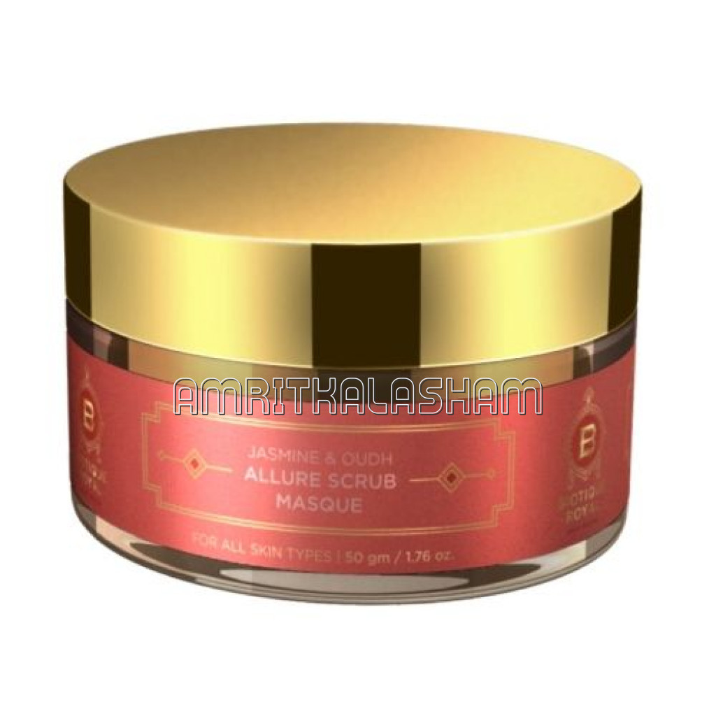 Biotique Royal Jasmine and Oudh Allure Scrub Masque 50Gm