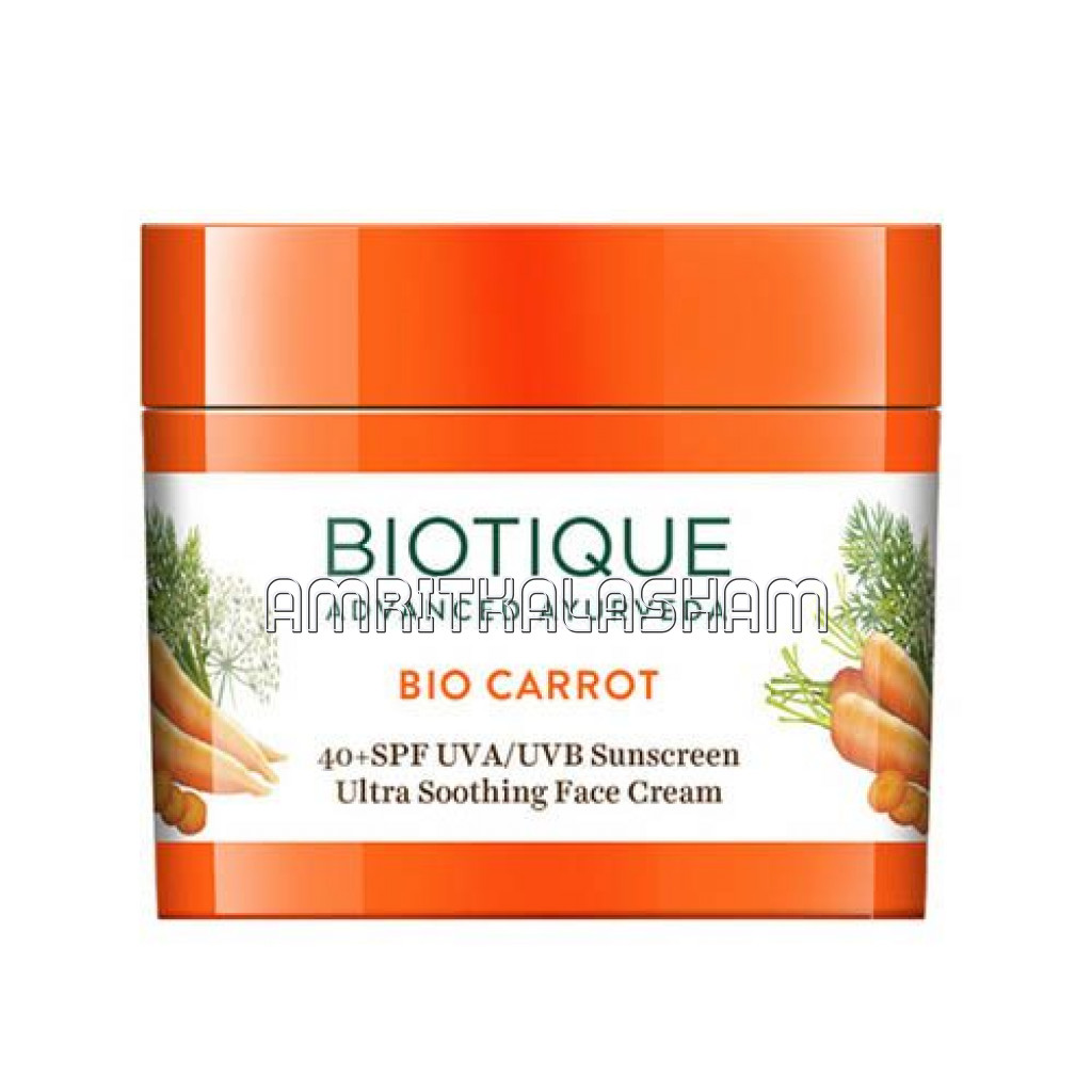 Bio Carrot Sunscreen Cream 50Gm