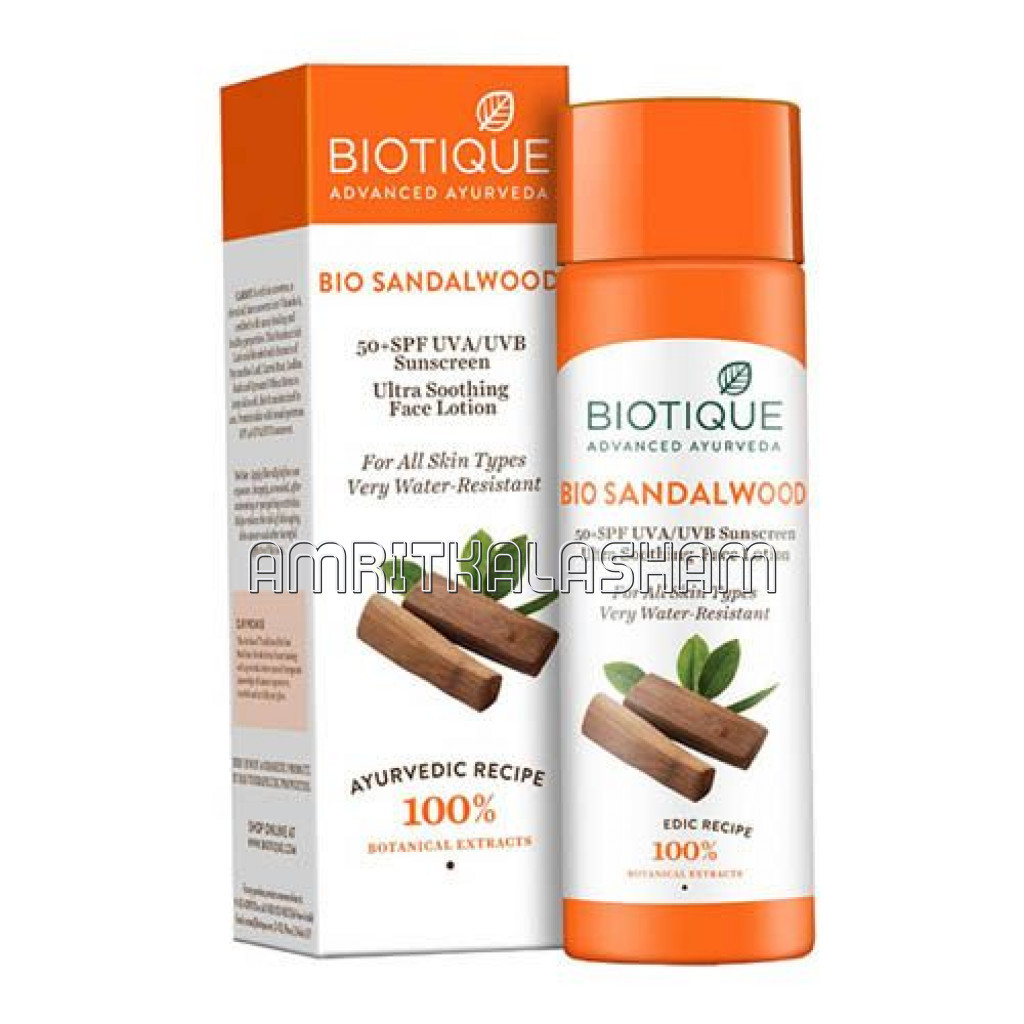 Bio Sandalwood Sunscreen Lotion 120Ml