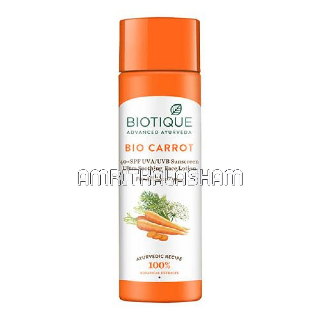 Bio Carrot Sunscreen Face Lotion 120Ml
