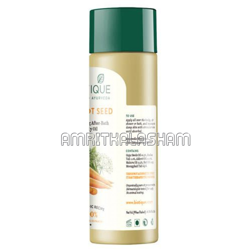 Bio Carrot Seed After Bath Body Oil 120Ml