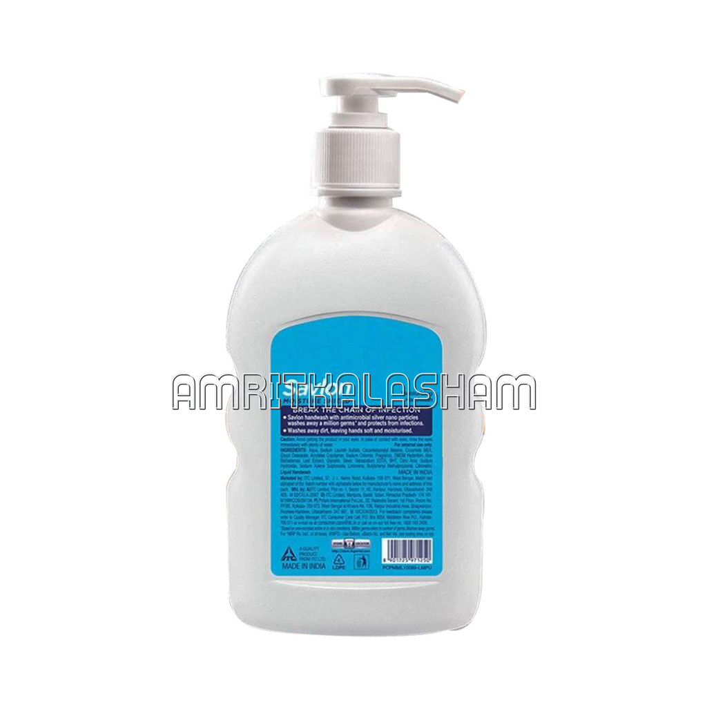 Savlon Moisture Shield Germ Protection Liquid Handwash, 200Ml