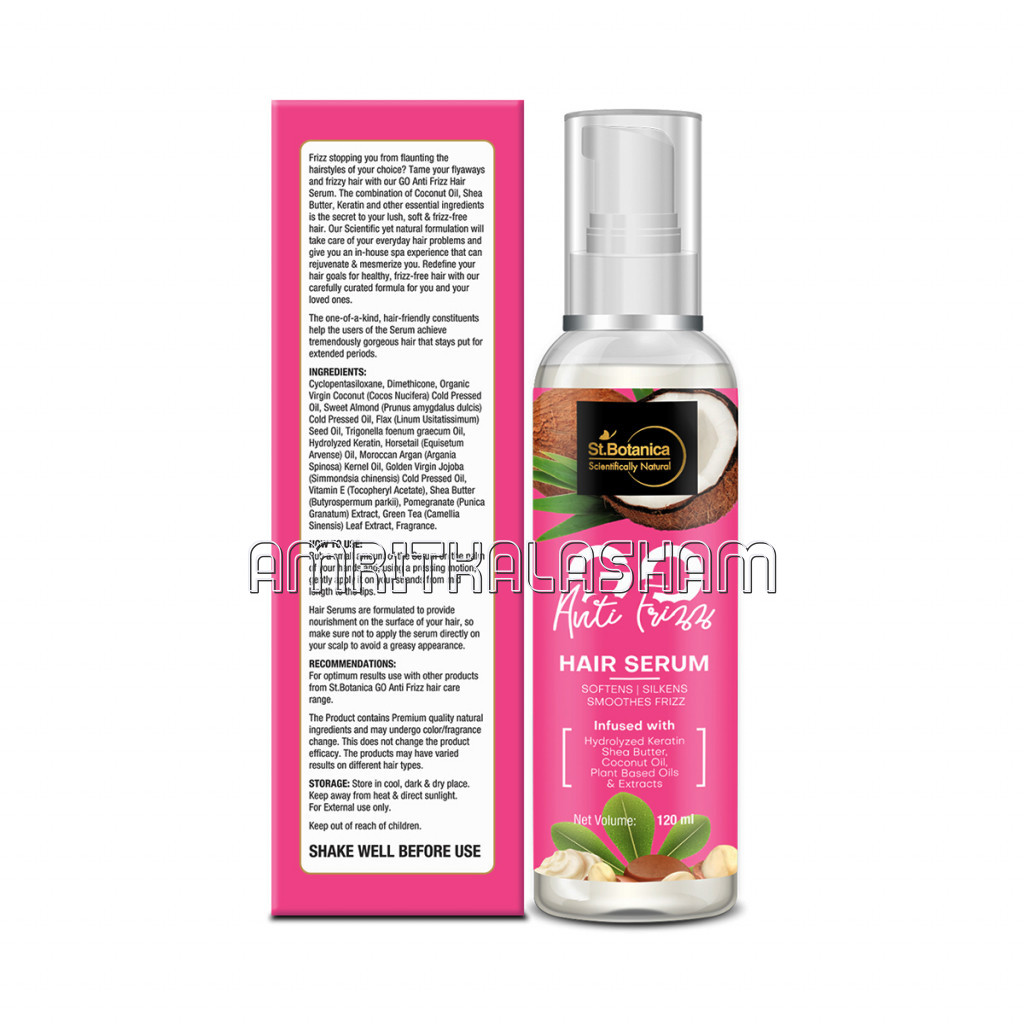 Go Anti Frizz Hair Serum 120Ml