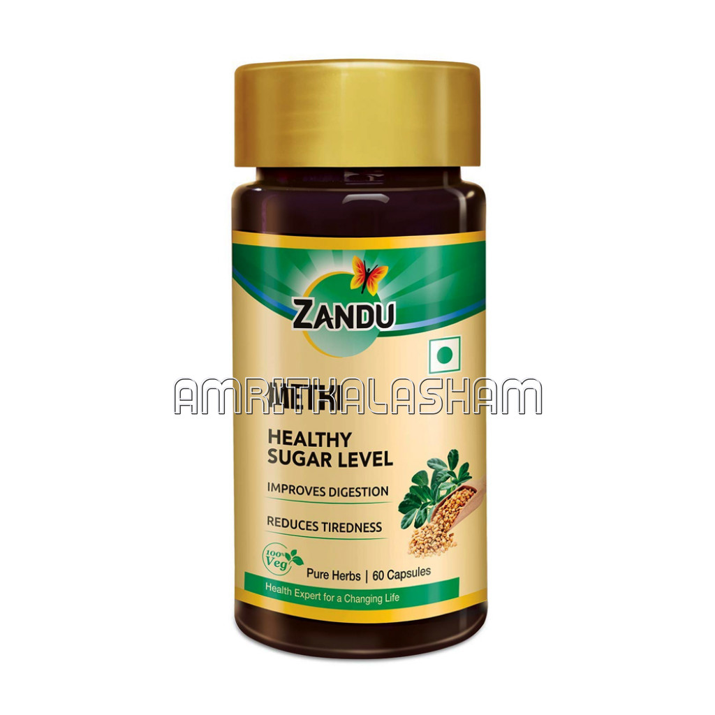 Zandu Methi (60 Caps)