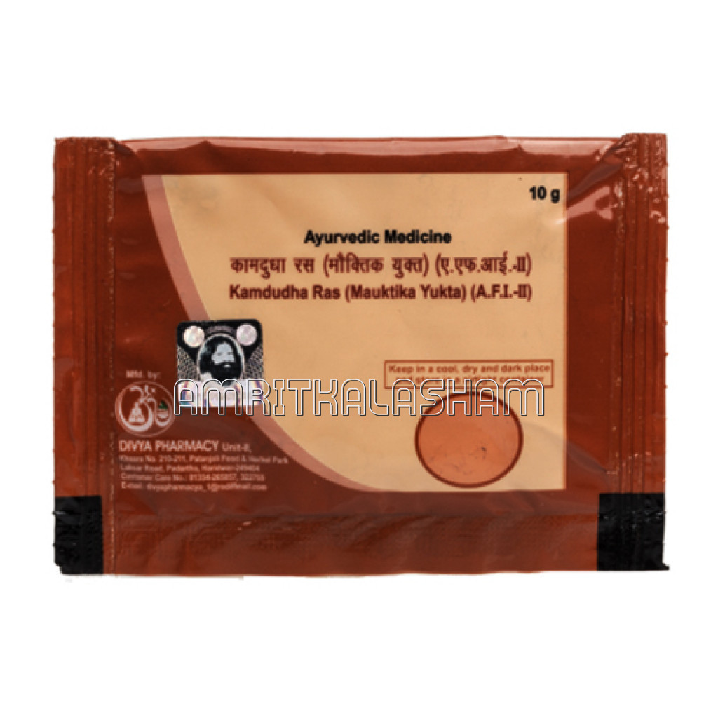Divya Kamdudha Ras 10 Gm