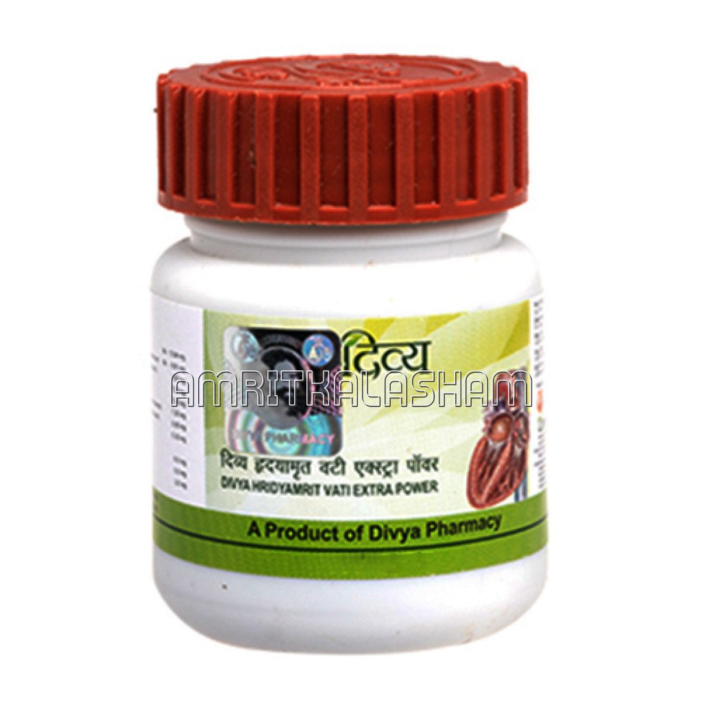 Divya Hridyamrit Vati Extra Power 40 Gm