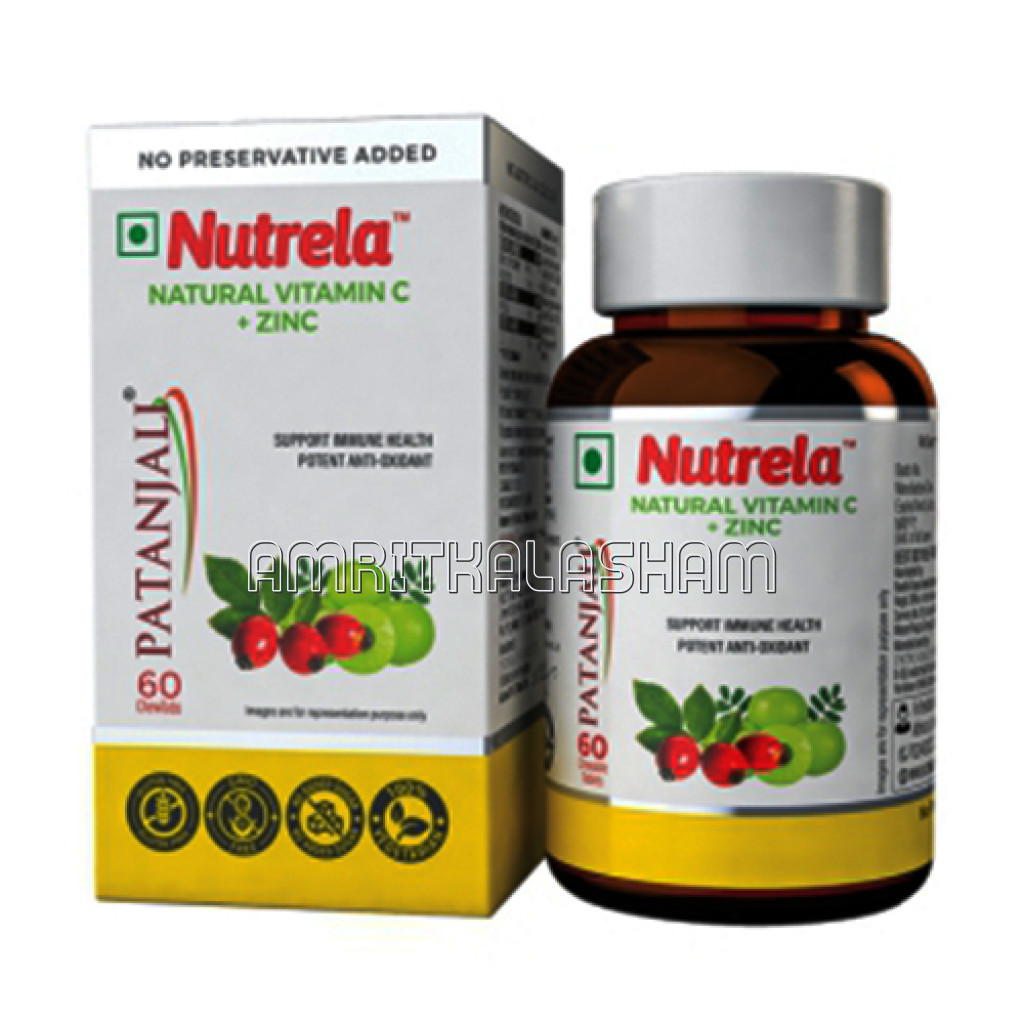 Patanjali Nutrela Vit Cplus Zinc NaNatural45 Gm