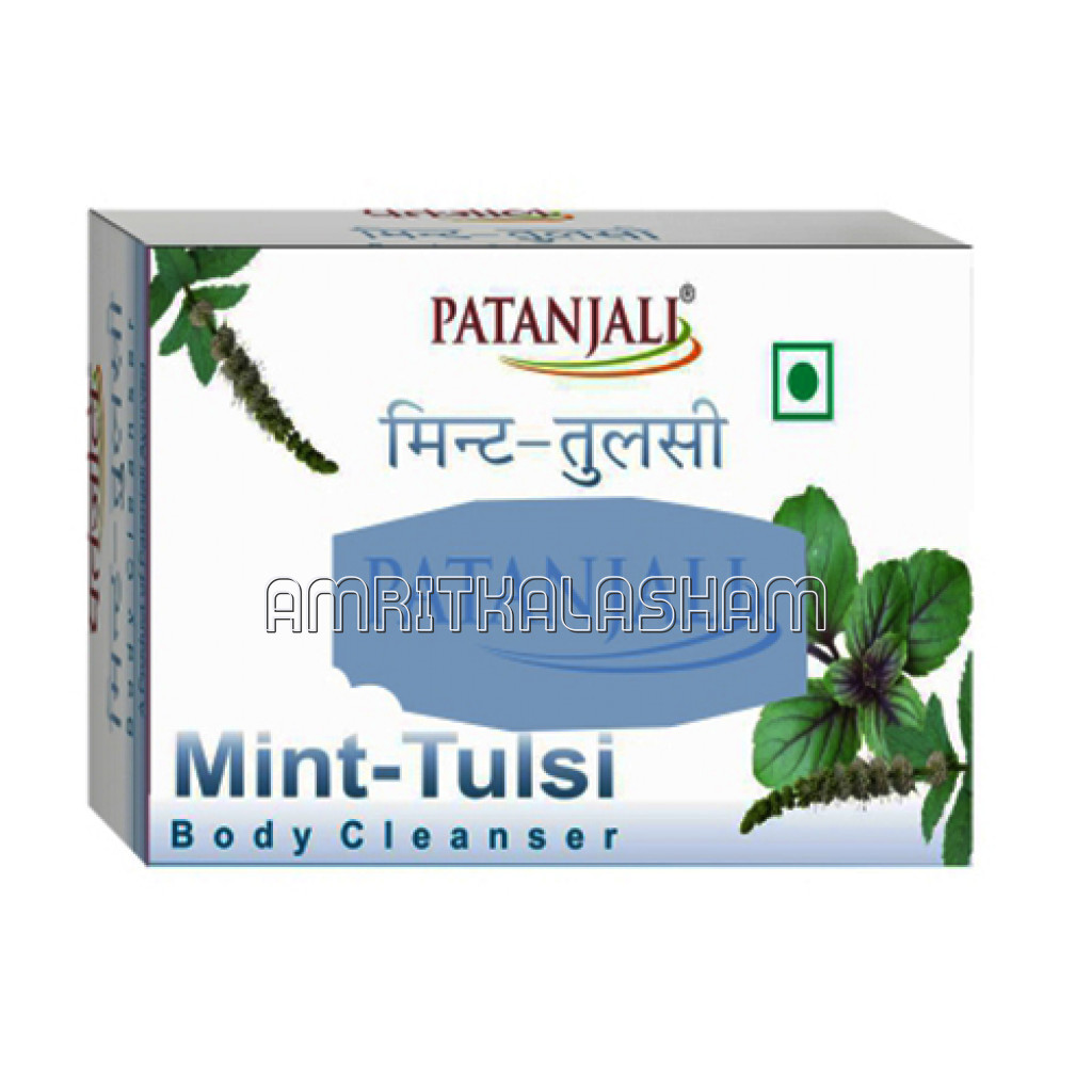 Patanjali Mint Tulsi Body Cleanser 75 Gm