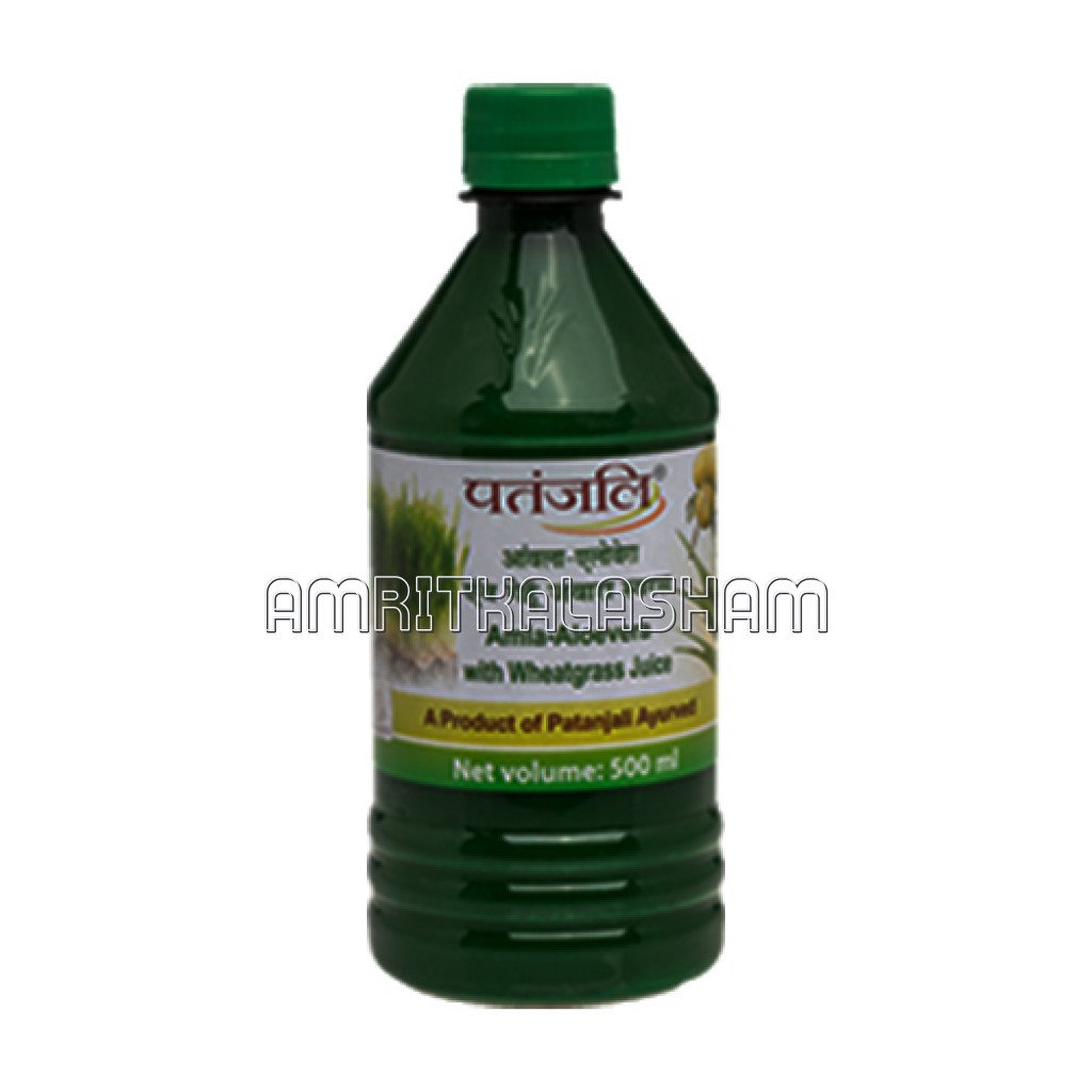 Amla Aloevera With Wheatgrass Juice 500 Ml