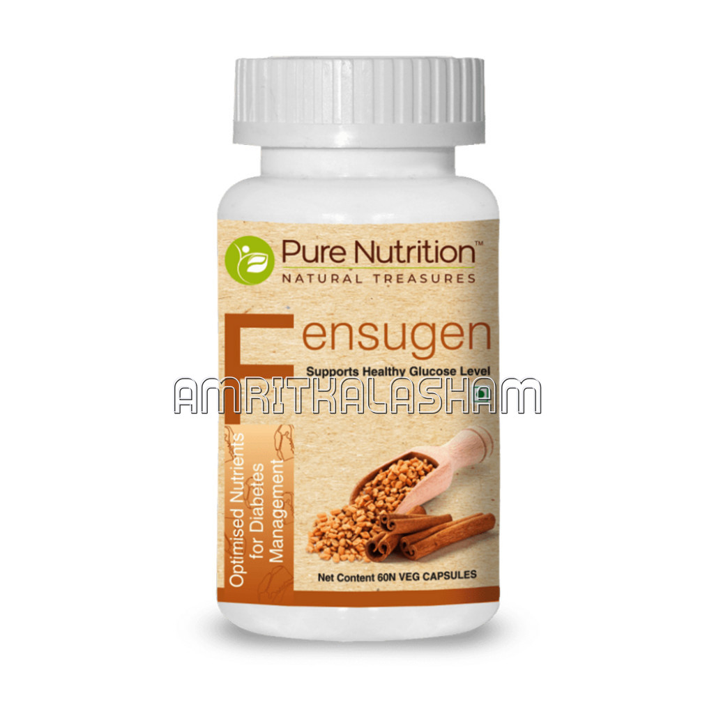 Fensugen For Diabetes ( Optimised Nutrition To Help Manage Blood Sugar Levels Naturally )   60 Veg Capsules