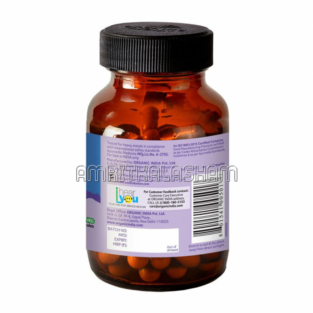 Brahmi 60 Capsules Bottle , 60N