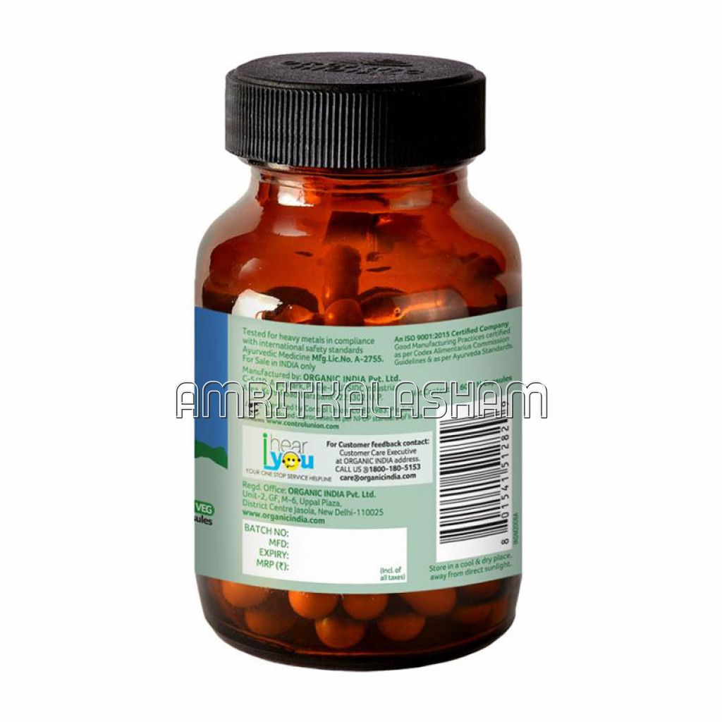 Neem 60 Capsules Bottle , 60N