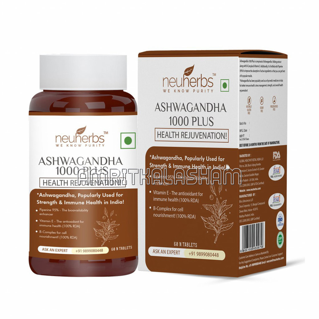 Neuherbs Ashwagandha 1000 Plus