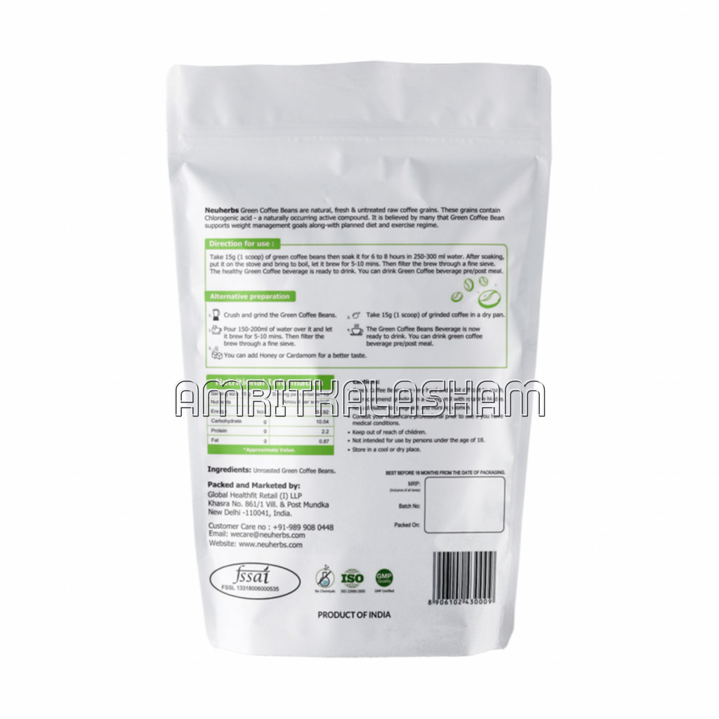 Neuherbs Green Coffee Beans 200Gm