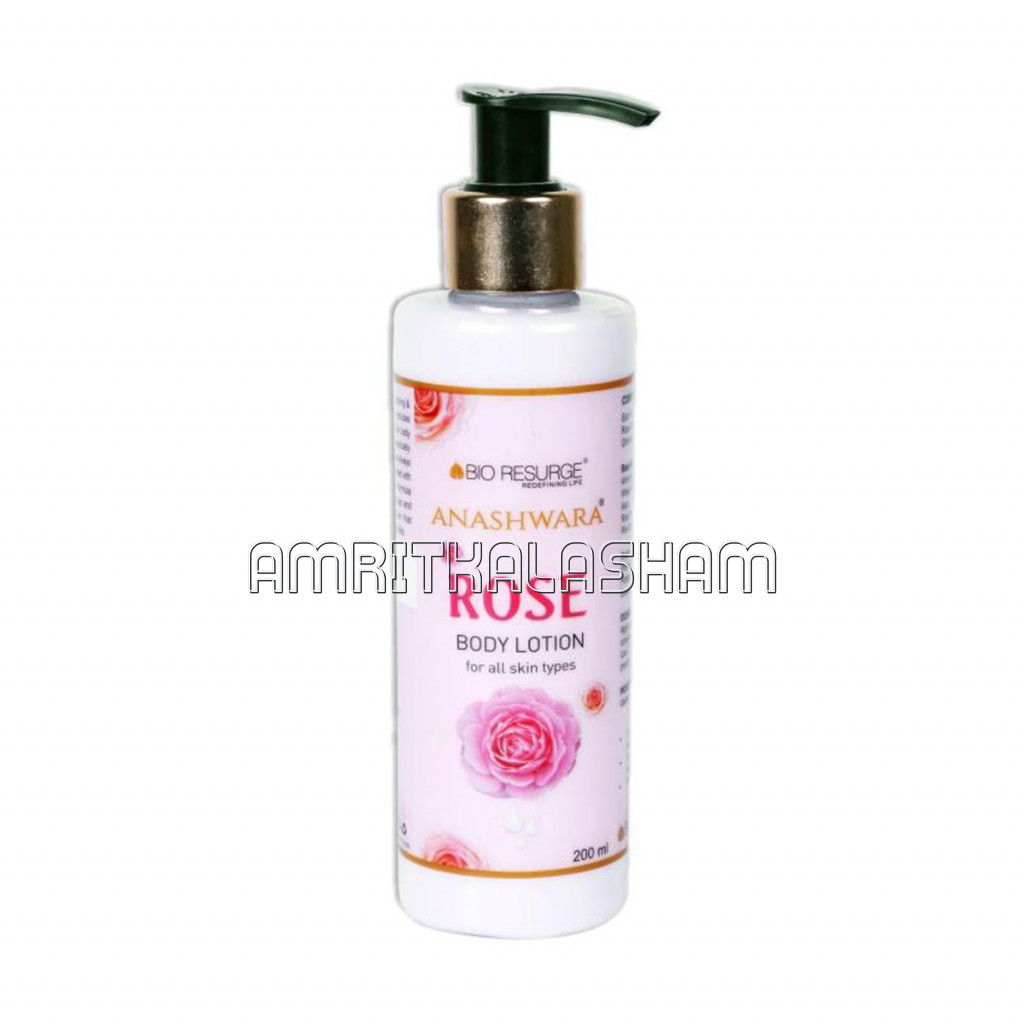 Rose Body Lotion Cooling Soothing Moisturizing Body Lotion