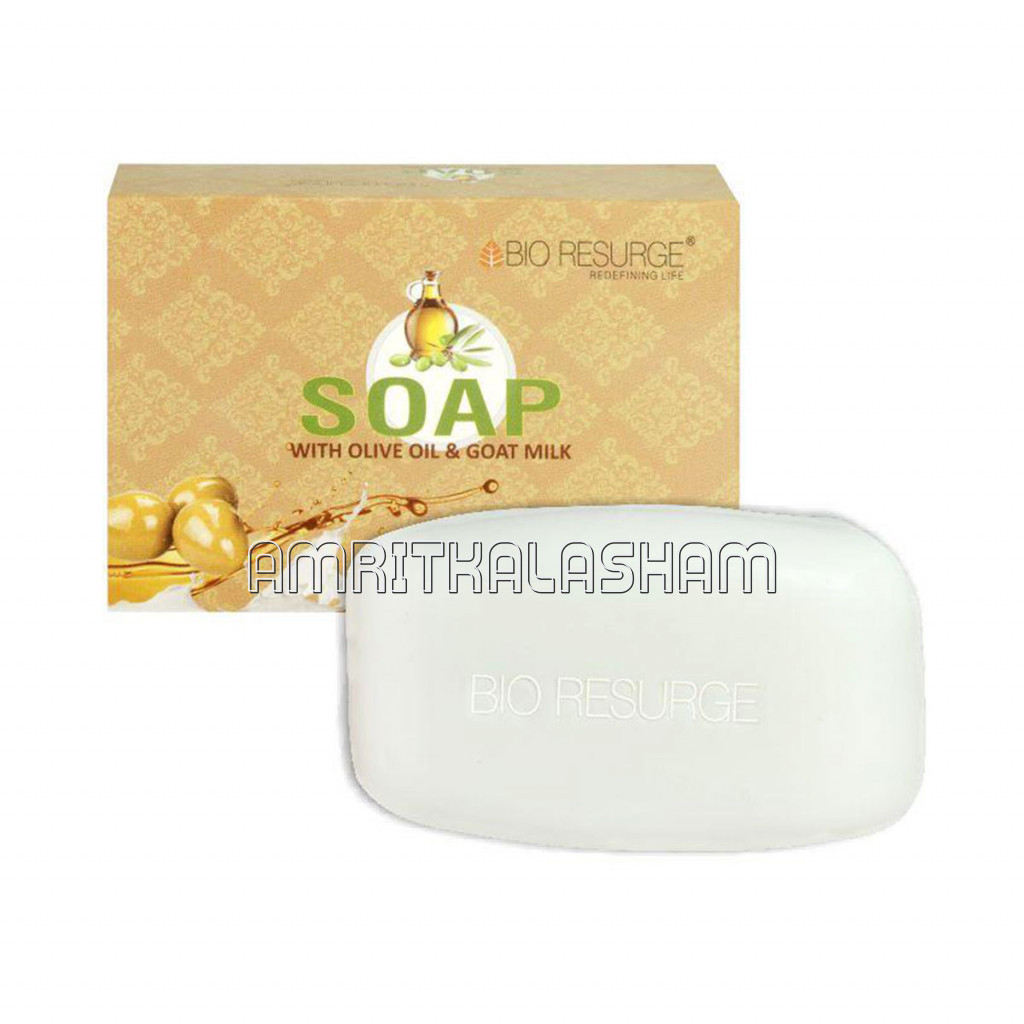 Ayurvedic Bathing Soap With Olive Oil And Goat Milk Pack Of 1