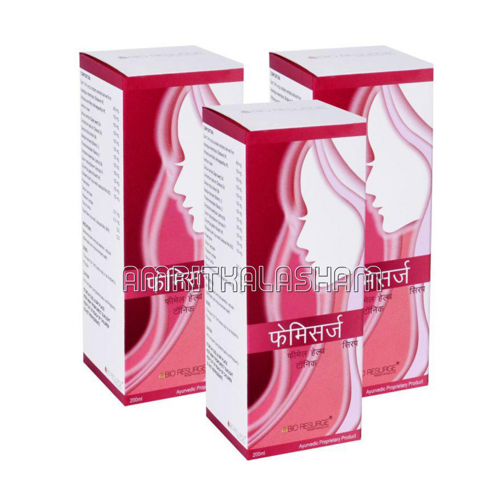 Femisurg Syrup For Balancing Hormonal and Reduce Inflammation Pack Of 3