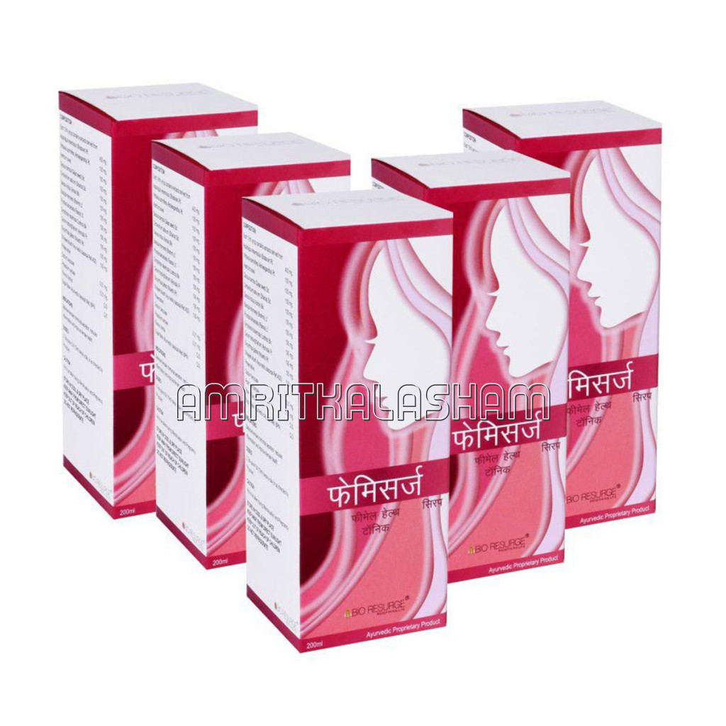Femisurg Syrup For Balancing Hormonal and Reduce Inflammation Pack Of 5