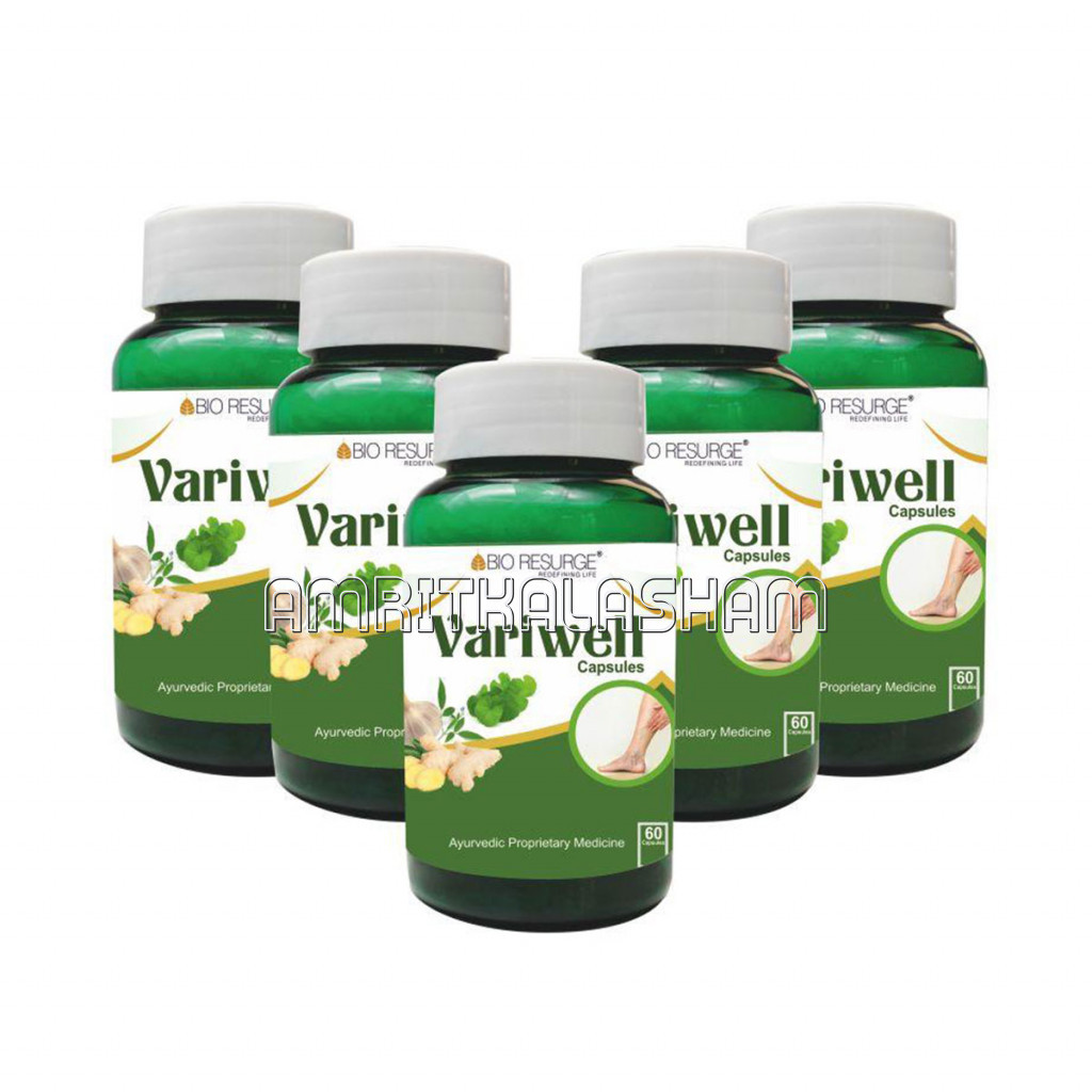 Variwell Capsules Reduce Pain In Varicose Veins Pack Of 5