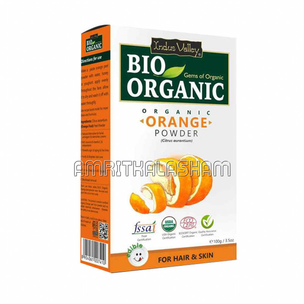 Organic Orange Peel Powder   (Net Quantity: 100 G)