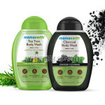 Body Wash Combo: Tea Tree Body Wash Plus Charcoal Body Wash