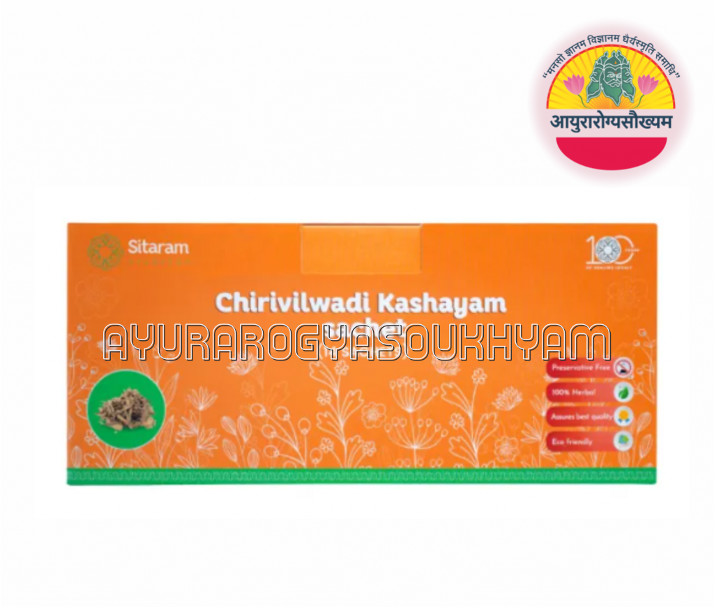 ayurarogyasoukhyam-440/product/202508/main/AMR004239_Chirivilwadi Kashayam Sachet_14 Sachets_Sitaram Ayuraveda_Ayurarogyasoukhyam_44154.png