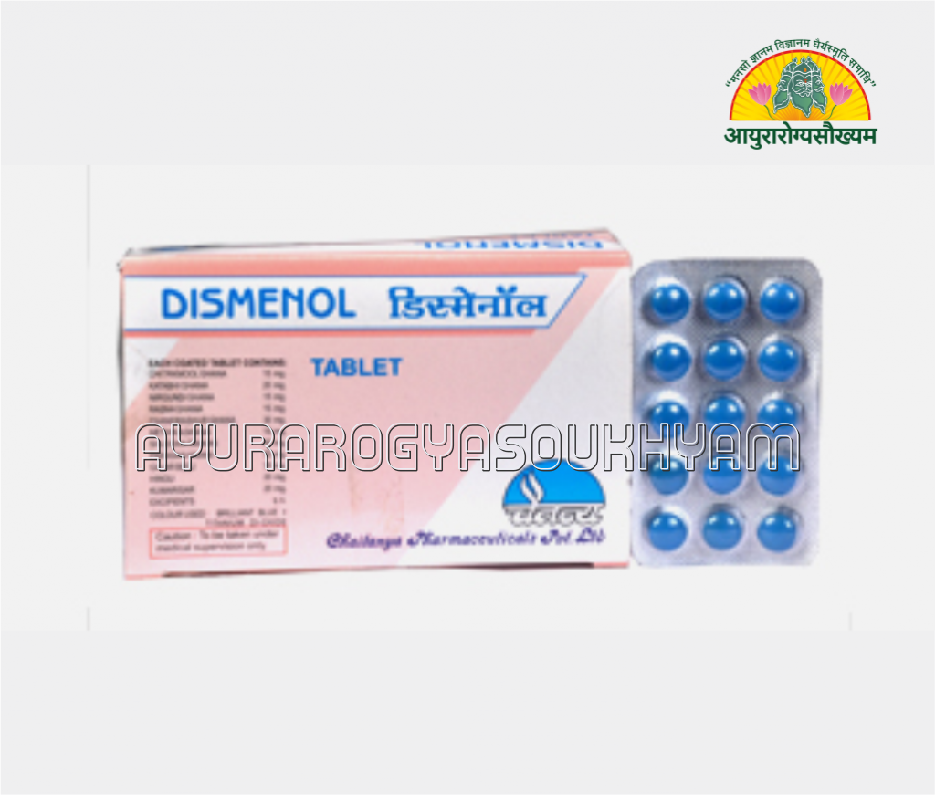 ayurarogyasoukhyam-440/product/202508/main/AMR005113_Dismenol Tablet_Chaitanya Pharmaceuticals Pvt Ltd_Ayuararogyasoukhyam_Indore_44928.png