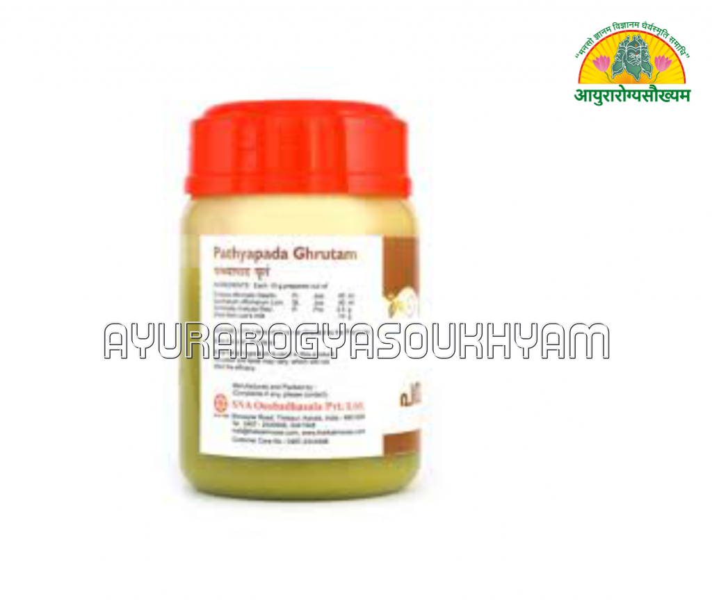 ayurarogyasoukhyam-440/product/202508/main/AMR005346_Pathyapadaa Ghrutham_SNA Oushadhalaya Pvt Ltd Thissure_Ayurarogyasoukhyam_Indore_45161.png